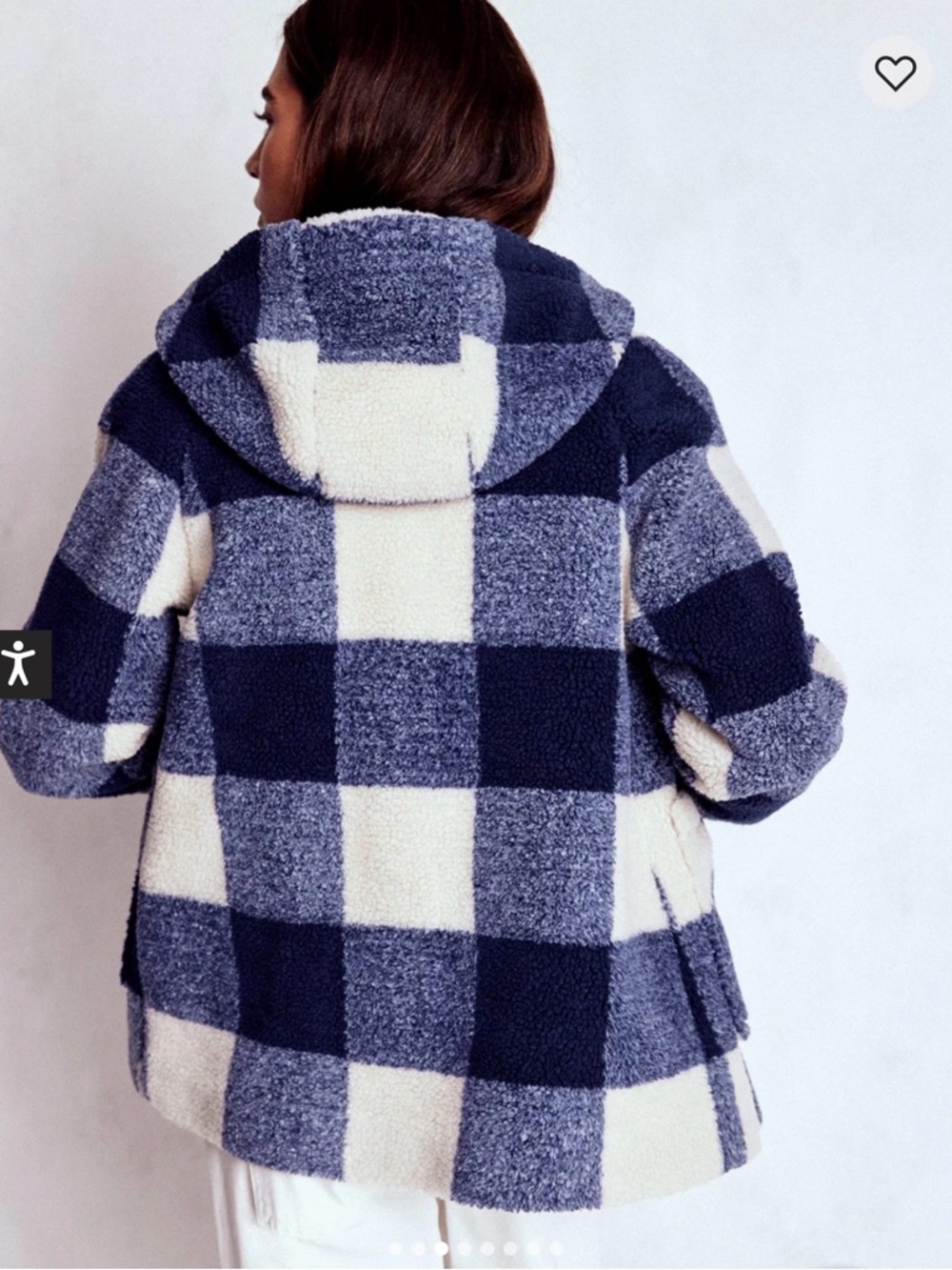NEW! BODEN Borg Duffle Coat - Picture 6 of 16